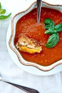  Tomato and basil soup